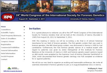 Homepage of the 24th Congress